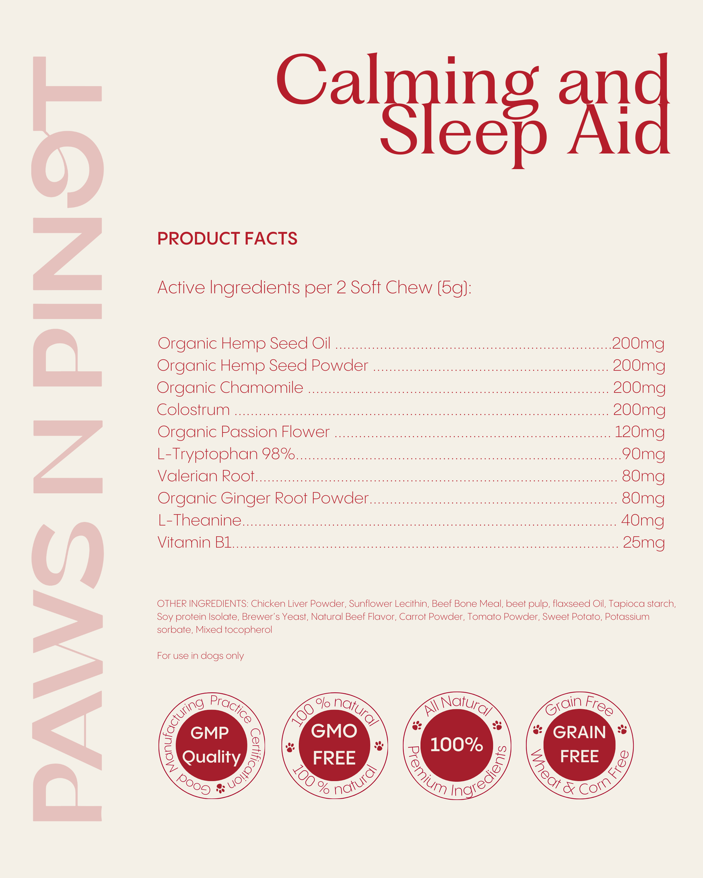 Calming & Sleep Aid